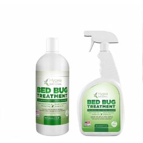 Bed Bug Treatment Combo pack; 24 oz and 32 oz laundry - Hygea Natural EXTC-2611