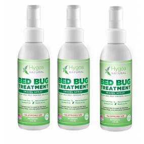Bed Bug Treatment Travel Spray 3 oz- 3 pack - Hygea Natural EXTC-2615