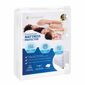 Luxurious Bed Bug Mattress Cover - Twin XL Size 39"x80"x9"-Stretches to 15" - Hygea Natural HYB-1002