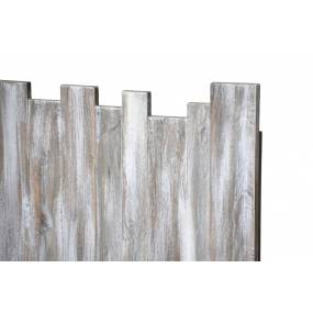 Picket Fence King Headboard - Sea Winds B78241-GREY