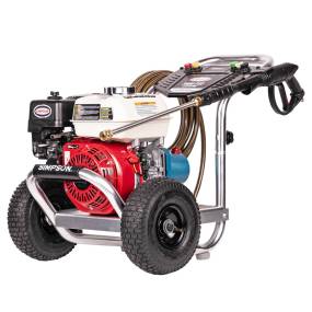 Aluminum ALH3228(-S) 50-State 3400 PSI at 2.5 GPM HONDA® GX200 with CAT Triplex Plunger Pump Cold Water Professional Gas Pressure Washer - FNA Group 60735