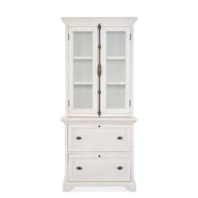 Bronwyn  Lateral File with Hutch - Magnussen Home H4436-40H