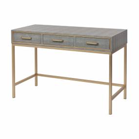 Sands Point Desk - 3 Drawer Gray - Elk Lighting 3169-101B