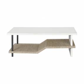 Riverview Coffee Table - White - Elk Lighting S0075-9968