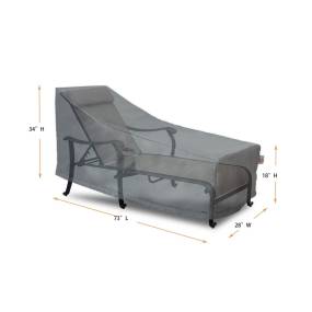 Chaise Lounge 73" Cover - Shield Titanium - Comfort Care COV-TOL73