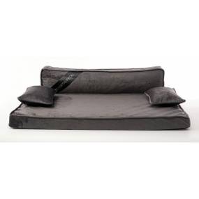 Precious Tails Modern Sofa Pet bed - Precious Tails 2030VMS-GRY