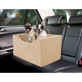 Precious Tails Co-Pilot Dog Car Booster Seat - Precious Tails EDMW21BC-CML