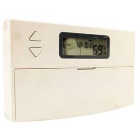 Thermostat Programmable 24V Lcd Display White - King Electric EP-3