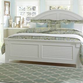 Cottage Queen Panel Footboard In Oyster White Finish - Liberty Furniture 607-BR14