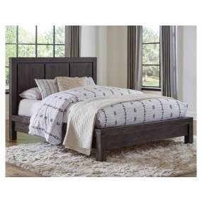 Meadow California King-size Solid Wood Platform Bed in Graphite - Modus 3FT3F6