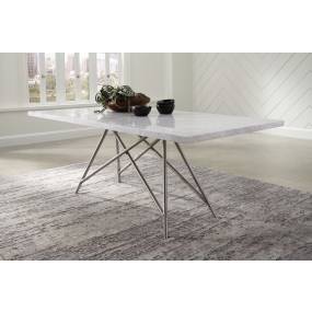 Coral Marble Rectangular Dining Table - Modus 3N2560