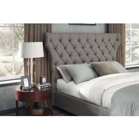 Melina Full-Size Upholstered Headboard in Dolphin Linen - Modus 3ZH3L4BH53