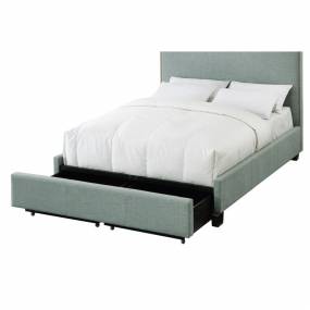 Ariana California King-size Camelback Platform Storage Bed in Bluebird - Modus 3ZR2D610