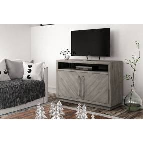 Alexandra Solid Wood 54" Media Console in Rustic Latte - Modus 5RS32636