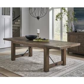 Autumn Solid Wood Extending Dining Table in Flink Oak - Modus 8FJ861