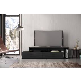  Tonik TV Stand In 72-inch In Black - Nexera 112006