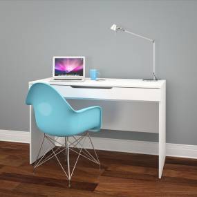  Arobas Desk In White - Nexera 601803