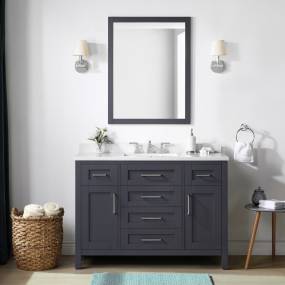 OVE Decors Tahoe 48 in. Dark Charcoal Vanity with 1 Mirror included - Ove Decors 15VKC-TAHB48-038FY
