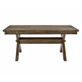 Turino Rustic Umber Dining Table - Powell D1248D19DTB