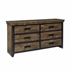 Renegade Drawer Dresser in Black & Honey - Progressive Furniture B607-23