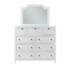 Elmhurst Drawer Dresser & Mirror in Cotton - Progressive Furniture B617-23/50