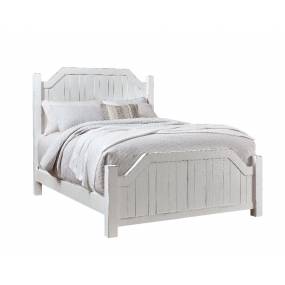 Elmhurst Queen Post Bed in Cotton - Progressive Furniture B617-34/35/78