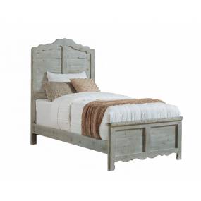 Chatsworth Twin Panel Bed in Mint - Progressive Furniture B644-25/26/27