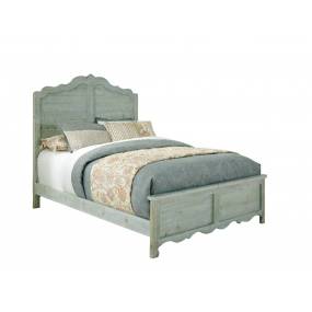 Chatsworth Queen Panel Bed in Mint - Progressive Furniture B644-34/35/78