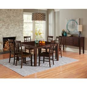 Kinston Dining Table in Espresso - Progressive Furniture D814-10B/10T