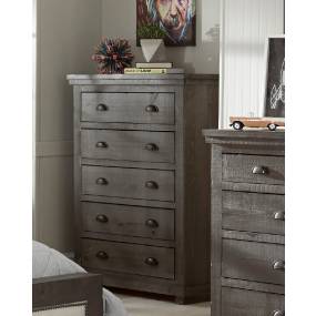 Willow Chest in Distressed Dark Gray - Progressive Furniture P600-14