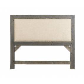 Willow King Upholstered Headboard in Distressed Dark Gray - Progressive Furniture P600-94