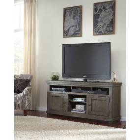 Willow 64" Console in Distressed Dark Gray - Progressive Furniture P600E-64