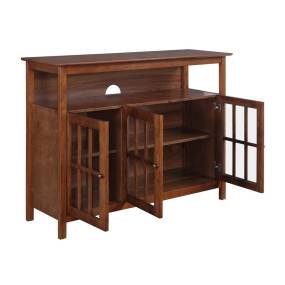 Big Sur Deluxe 48 inch TV Stand with Storage Cabinets and Shelf - Convenience Concepts 8066090DWN