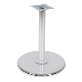 Regency Cain Platter Base for 30-42" Table Tops- Chrome - Regency MTBP24CM