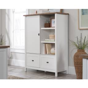White Storage Cabinet with File Drawers - Sauder 430236