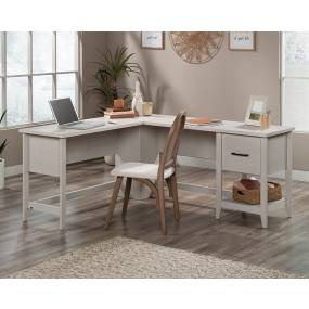 L-Shaped Home Office Desk with Drawer  - Sauder 432013