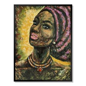 African woman A Painting - Screen Gems SG-10619