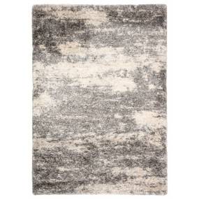 Jaipur Living Elodie Abstract Gray/ Ivory Area Rug (5'3"X7'7") - RUG143201