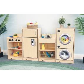 Let's Play Toddler Kitchen Ensemble - Natural –Whitney Brothers WB2070