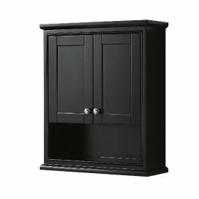 Wall-Mounted Storage Cabinet in Dark Espresso - Wyndham WCS2020WCDE