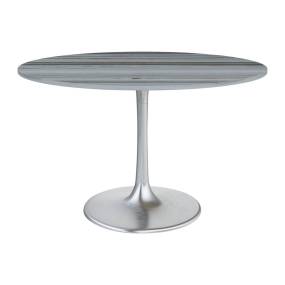 Star City Dining Table 48" Gray - Zuo Modern 109446