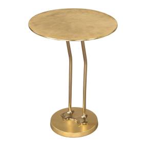 Grisham Side Table Gold - Zuo Modern 109464