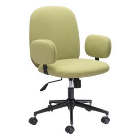 Lionel Office Chair Olive Green - Zuo Modern 109529