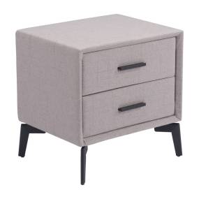 Halle Side Table Gray - Zuo Modern 109623