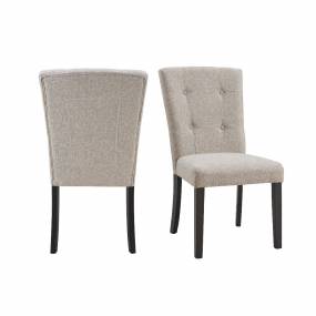  Landon Tufted Upholstered Chair Set - Picket House Furnishings CLX100TFSC