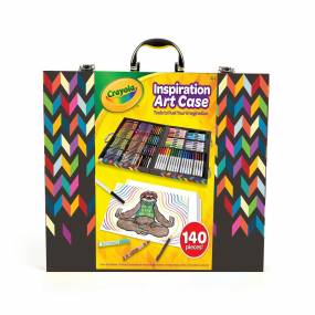 Crayola Inspiration Art Case  140 Piece Art Set, Ages 4+ - CO04-0530