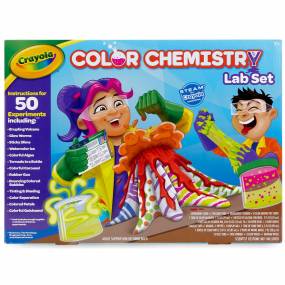 Crayola Color Chemistry Lab Set Steam toy 50 colorful experiments - CO74-7244
