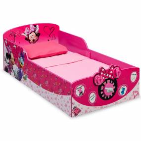 Delta Children Interactive Wood Toddler Bed Disney Minnie Mouse - DTBB86930MN-1061