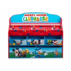Delta Children Mickey Mouse Deluxe Book & Toy Organizer - DTTB84983MM
