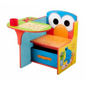 Sesame Street Chair Desk with Storage Bin - DTTC83927SS-999
